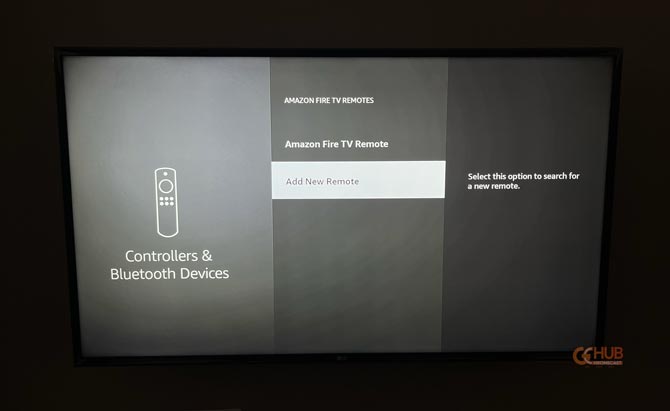 Add new remote on Firestick