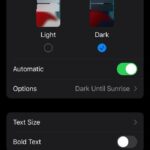 Dark Mode on iOS