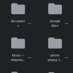 Google Drive in Dark Mode on iOS