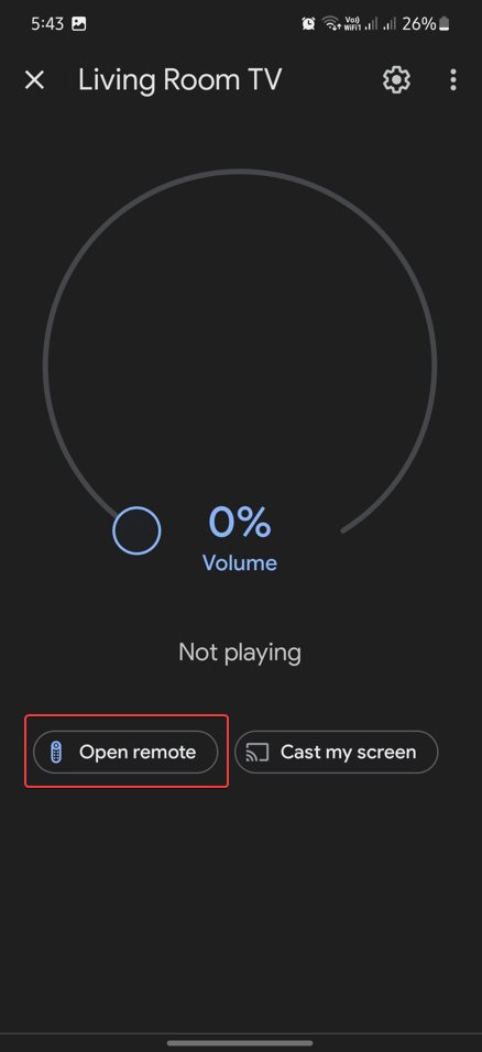 how to turn off tv using chromecast without remote