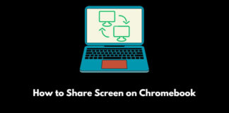 how to share screen on Chromebook