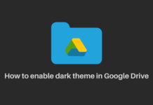 How To Enable Dark Theme In Google Drive