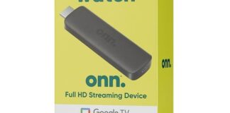 Onn Google TV Full HD Streaming Stick