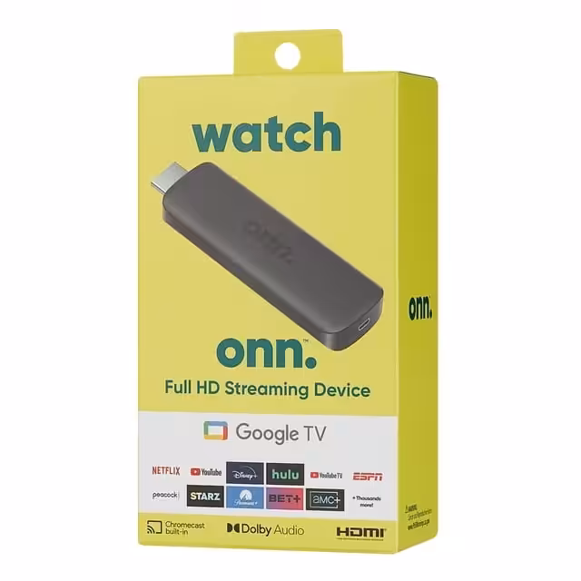 Onn Google TV Full HD Streaming Stick