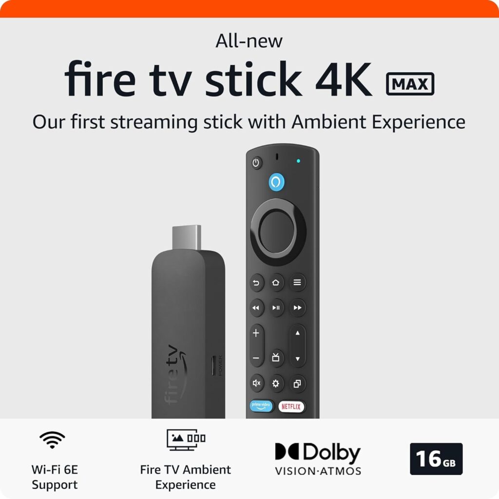 amazon fire tv stick 4k max deal