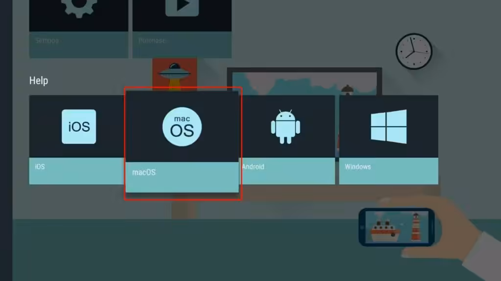 mirror macbook to firetv-stick