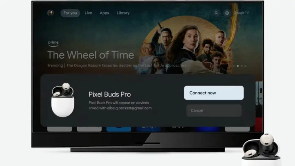 Google TV fast pair
