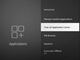 One Click to Remove all Your Caches on Amazon Fire TV